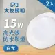 【大友照明】LED防水崁燈 15W - 白光 - 2入(LED崁燈)