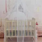 Baby Bed Mosquito Net Mesh Dome Curtain Net for Toddler Crib Cot Canopy'J0