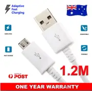 Micro USB 3A Fast Charger Charging Cable Power Cord For Samsung Galaxy Note 4 AU