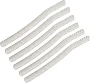 6 Pcs Beard Mustache Razors, Men's Beards Edgers Trimmer Shaping Tool Eyebrow Razor Stainless Steel Blade for Facial Hair Fuzz Remover Hair Shaver, Dermaplaning Blades Face for Grooming Styling