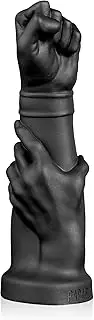Realistic Hand Dildo with Strong Suction Cup Fist and Forearm Plugs for Vaginal or Fisting Big cilicone Huge Dildo for Men (Large)