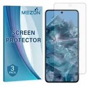 [3 Pack] Google Pixel 8 Pro (6.7") Premium Clear Edge-to-Edge Full Coverage Hydrogel Screen Protector Film by MEZON (Pixel 8 Pro, Hydrogel) – FREE EXPRESS