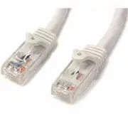 StarTech 5m Cat6 Gigabit Snagless RJ45 UTP Patch Cable (M/M), White - N6PATC5MWH