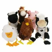 The Puppet Company - Finger Puppets - Farm Animals Set of 6