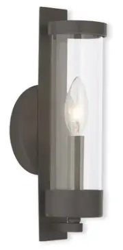 Livex Lighting 10141-07 Castleton Wall Sconce Bronze