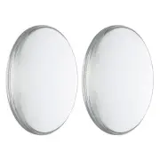 Double Convex Lens, 3.94"(100mm) Focal Length 1.5" (40mm) Diameter，2 Pack