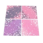 Sides Decor DIY Kids Handmade Sakura Origami Paper Craft Paper Scrapbooking