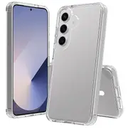ZUSLAB for Samsung Galaxy S25+ Case Slim Hybrid Protective Heavy Duty Shockproof Cover (2025) - Clear