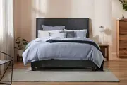 Elevation Framed Headboard & Standard Base - King / Jazz Pepper