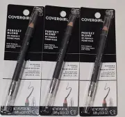 3x Covergirl Perfect Blend Eyeliner Pencil Charcoal (105)
