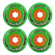 ABEC 11 Freeride Skateboard Wheels - 72mm 81a (Set of 4)