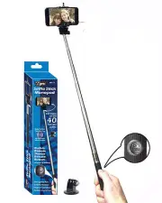MP-12 Selfie Stick Monopod with Built-in Remote Shutter Release for iPhone 4 5 6