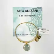Alex and Ani Hand of Fatima Gold Bracelet