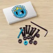 Dynamite Forever Bolts Blue Meanies 1" Inch Skateboard Hardware