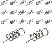 Fishing Soft Bait Screw | Fishing Hook Bait Keepers - Outdoor Hook Pin Fishing Gear, Quick Fixing Screw for Freshwater Saltwater