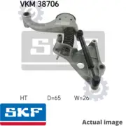 NEW V-RIBBED BELT TENSIONER PULLEY FOR MINI MINI R50 R53 W11 B16 A SKF