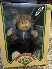 1980s Cabbage Patch Doll in Original Box Blonde Boy New