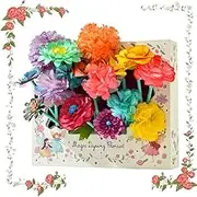 Bloom Joy Magic Petal Flower Kit, Bloomjoy Magic Petal Flower Art Kit, Free to Match Colors, Colored Flowers Creative Toys