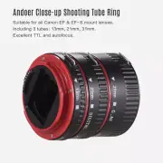 Auto Focus Macro Lens Extension Tube Close Up Ring for Canon EOS EF EF-S S5H6