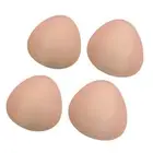 2 pairs of bikini bra inserts push up cushions 10x10cm sponge for vest,