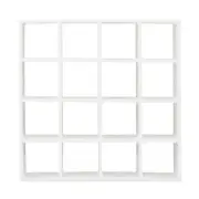 Miniature White Wooden Storage Rack Wall Rack Bookshelf Mini Dollhouse Furniture
