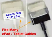 Tablet Cable Protective Caps - Fits iPad, iPod and other Tablet / eReaders Cords