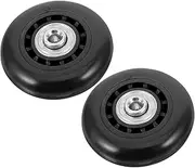 Gatuida Universal Suitcase Wheels Replacement Set of 2 Plastic Metal Luggage Wheel Easy Install Guide