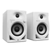 Pioneer DJ DM-40D-BT-W 4-inch Desktop Active Monitor Speaker Bluetooth - White