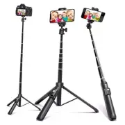 Selfie Stick,62 inches Long Extendable Selfie Stick Tripod, 62in selfie stick