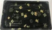 300PCS Foodservice Large Sushi Trays 9.3"x5.6" Base & Lid Multi Rolls To-Go