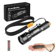 Super Small Mini LED Flashlight, 3 Lighting Modes, Zoomable Adjustable Focus ...
