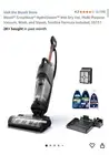 BISSELL - Crosswave Hydrosteam Corded Wet Dry Vac - Titanium/Cooper Harbor NIB