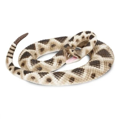 Eastern Diamondback Rattlesnake Incredible Creatures Figure Safari Ltd NEW