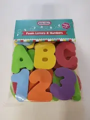 Little Tikes 26 Foam Letters And 10 Foam Numbers Learning Toy Bath Play Kids