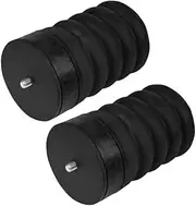 2Pcs SSR-217-47 Rear Suspension Air Helper Spring Kit Fit for Chevrolet Silverado 1500 GMC Sierra 1500 2019-2021, 1500 (lb) Capacity at 50% Compression 1Pair（Black，Left and Right）