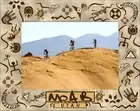 Moab Utah Mix Up Laser Engraved Wood Picture Frame Landscape (3 x 5)