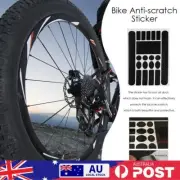 MTB Bike Anti-scratch Bicycle Frame Protector Film Sticker (Carbon Fiber)