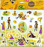 DISNEY Rapunzel Tangled Flynn Rider Maximus Mother Gothel Tower Stickers