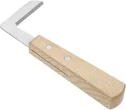 COSMEVIVI Portable Horse Hoof Trimming Tool 7-inch Left-Handed Made of Stainless Steel Supplies for Cattle Sheep Camels