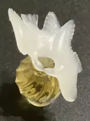 Vintage Nina Ricci Lalique L’Air Du Temps Perfume Double Dove Bottle