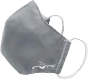 green sprouts Reusable Face Mask for Adult-Gray, Gray, Large
