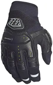 Troy Lee Designs Adventure Radius Motorcycle Gloves, black, Size M for Men