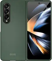 [TSQQST] Samsung Galaxy Z Fold 4 Case 5G 2022, Full Body Hard PC Ultra-Thin Anti-Scratches Shockproof Protective Phone Case for Galaxy Z Fold 4 | Dark Green