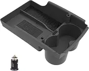 Vuzmode Model S/X Wireless Charger QI Wireless Phone Charging Pad Car Center Console Storage Cup Holder, for, for Tesla, Model X/S 2017 2018 2019 Auto Charging platecharging Phone car Wireless cha
