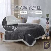 在飛比找蝦皮購物優惠-現貨免運 【Q眠君 雙面韓版塔芙絨 羊羔絨毯 暖暖被毯】重磅