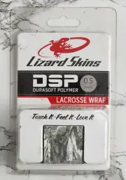 Lizard Skins DSP DuraSoft Polymer 0.5mm Lacrosse Wrap - 39in - Phantom Grey Camo