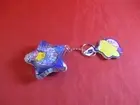 Kirby Riding Star Floaty Large Star Shaped Keychain *NEW* Nintendo HAL