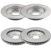 Front & Rear Brake Rotors Discs Fits Chevrolet Monte Carlo Oldsmobile Intrigue (for: Oldsmobile)