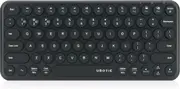 UBOTIE Portable Slim Bluetooth Keyboard, Wireless Colorful Compact 78keys Silent Linear Scissor Switch Round Keycaps TKL Keyboards with Power on/Off for Tablet, PC, Laptop, Smart Phones