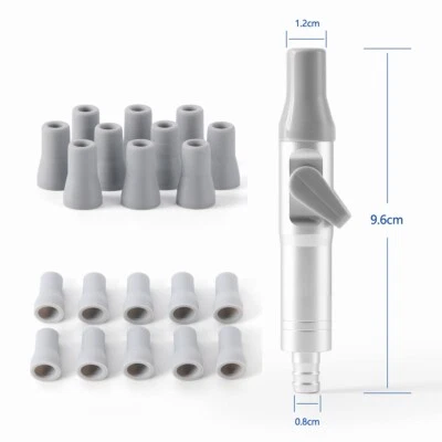 Dental Strong/Weak Suction Rubber Snap Saliva Ejector Adapter/Saliva Weak Handle